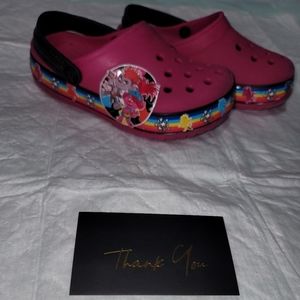 Troll Crocs Pink / multi color 10C